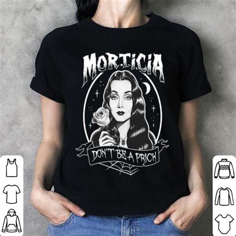 morticia addams shirt